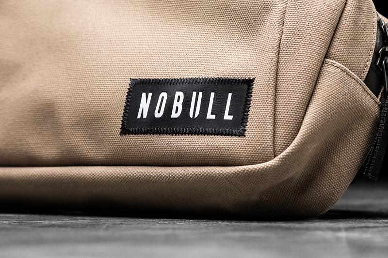 Men\'s Nobull Crossbody Bags Beige | SG T2564C